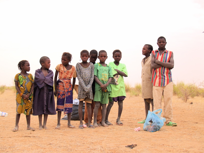 I bambini al risveglio in Niger